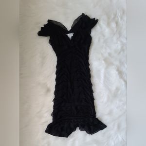 Max Studio black  Bodycon Dress, size S